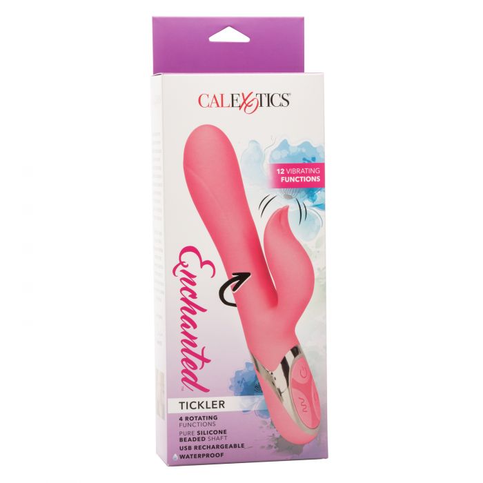 Vibrador Y Rotación Recargable Punto G, Clitoris Enchanted Tickler