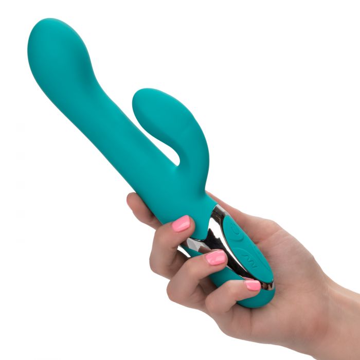 Vibrador Consolador Vibra Y Rota Recargable Muy Estimualmte Enchanted Lover