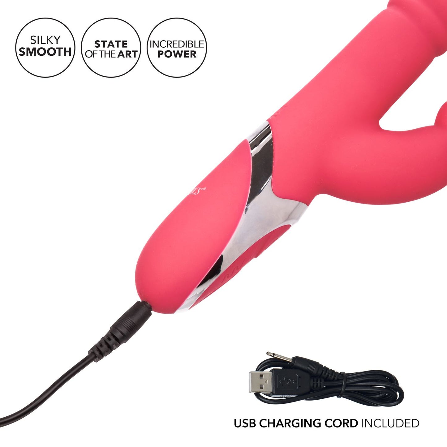 Vibrador Empuje Clítoris Punto G De Lujo Recargable Exciter