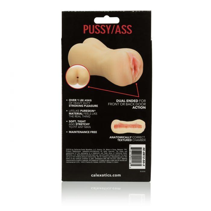Super Masturbador Suave Vagina Y Ano Suave Doble Stroke It Pussy/Ass