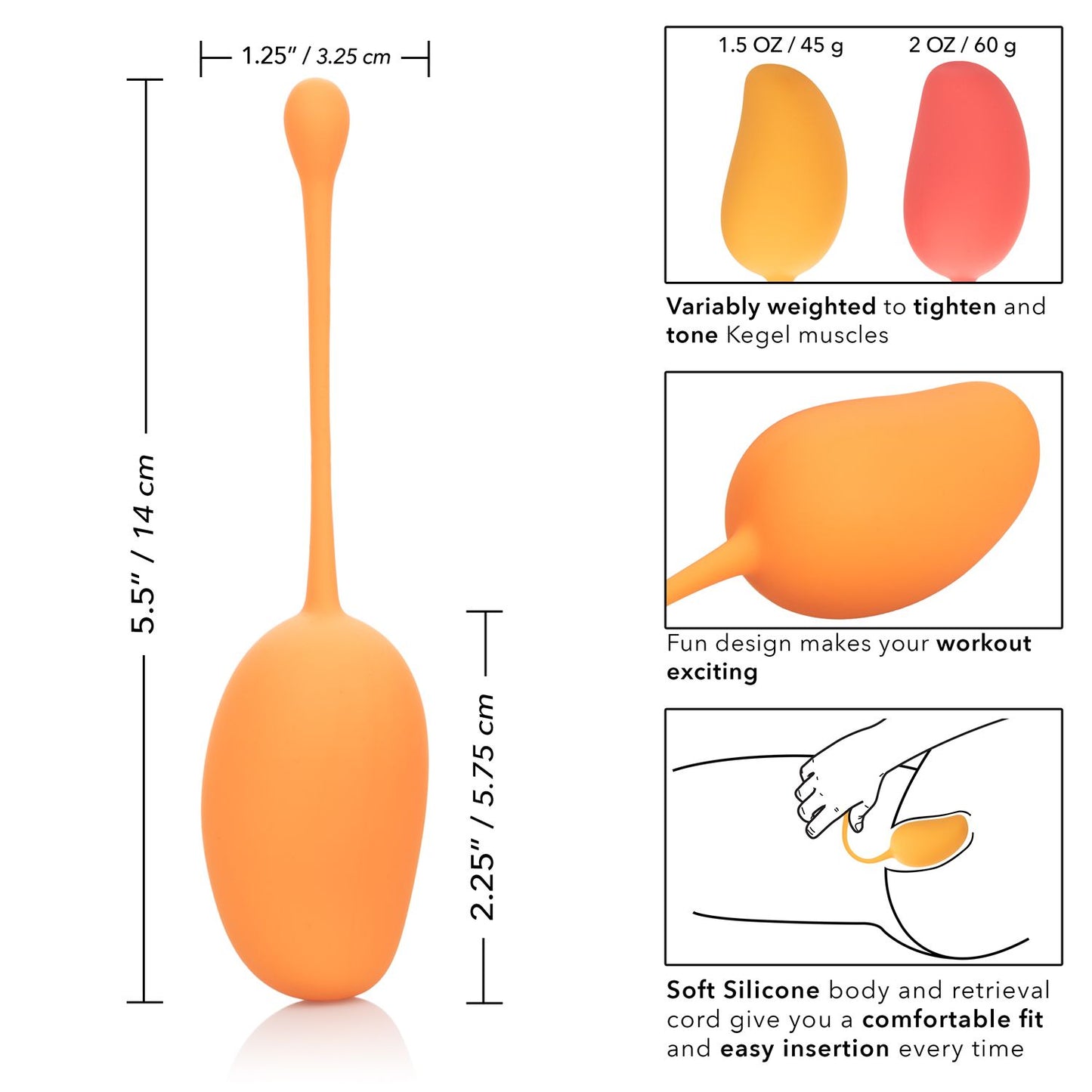 Bolas Kegel Silicon Ejercicios Piso Pelvico Kegel Training Set Mango