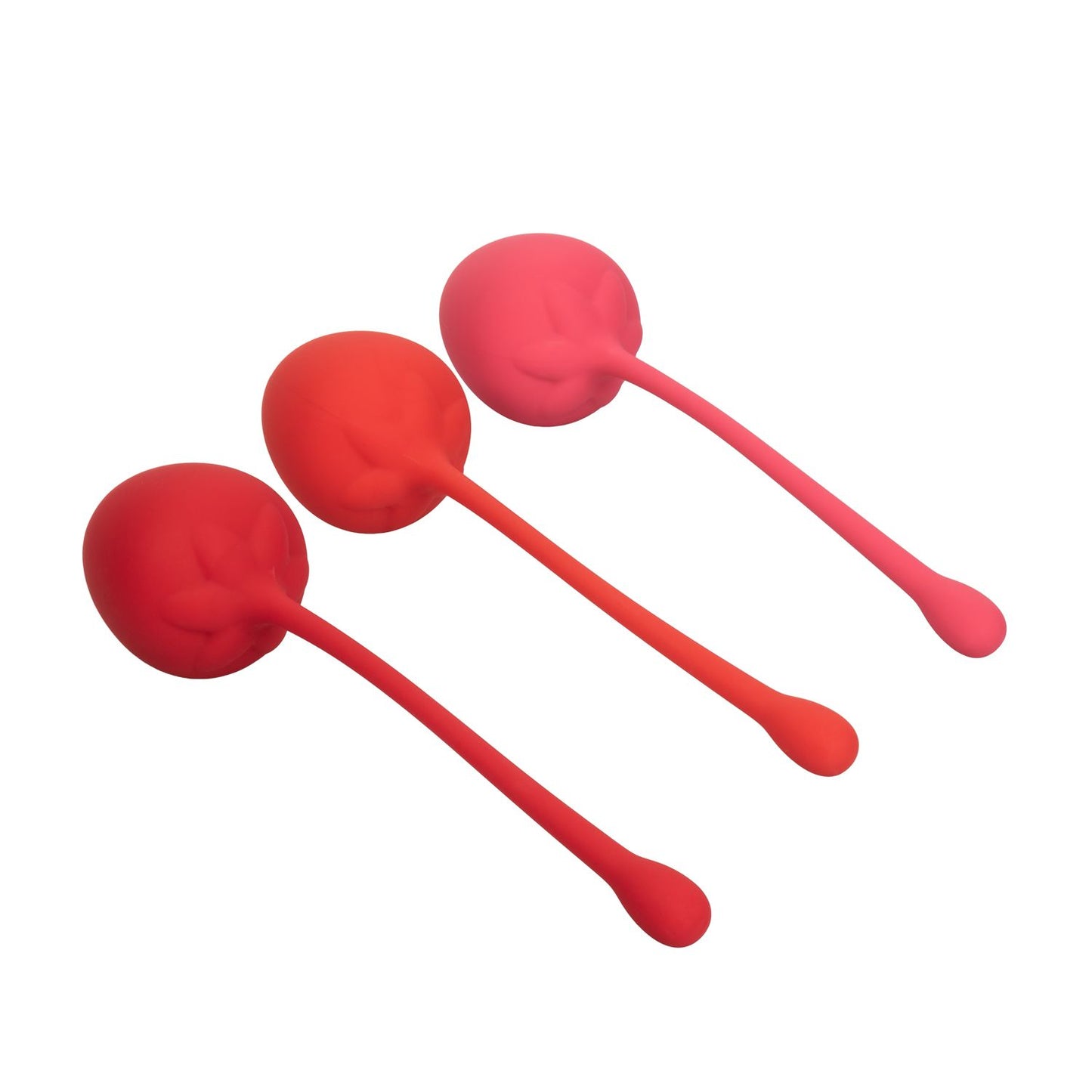 Bolas Kegel Silicon Ejercicios Piso Pelvico Set 6pz Fresitas Kegel Training Set Strawberry