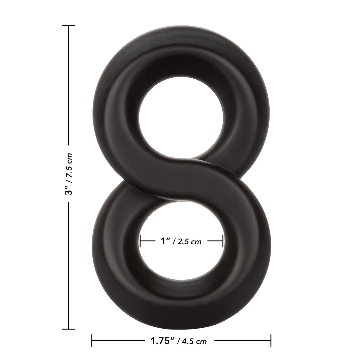 Anillo Pene Y Testiculos Fuertes Erecciones Suave Flexible Ultra-Soft Crazy 8