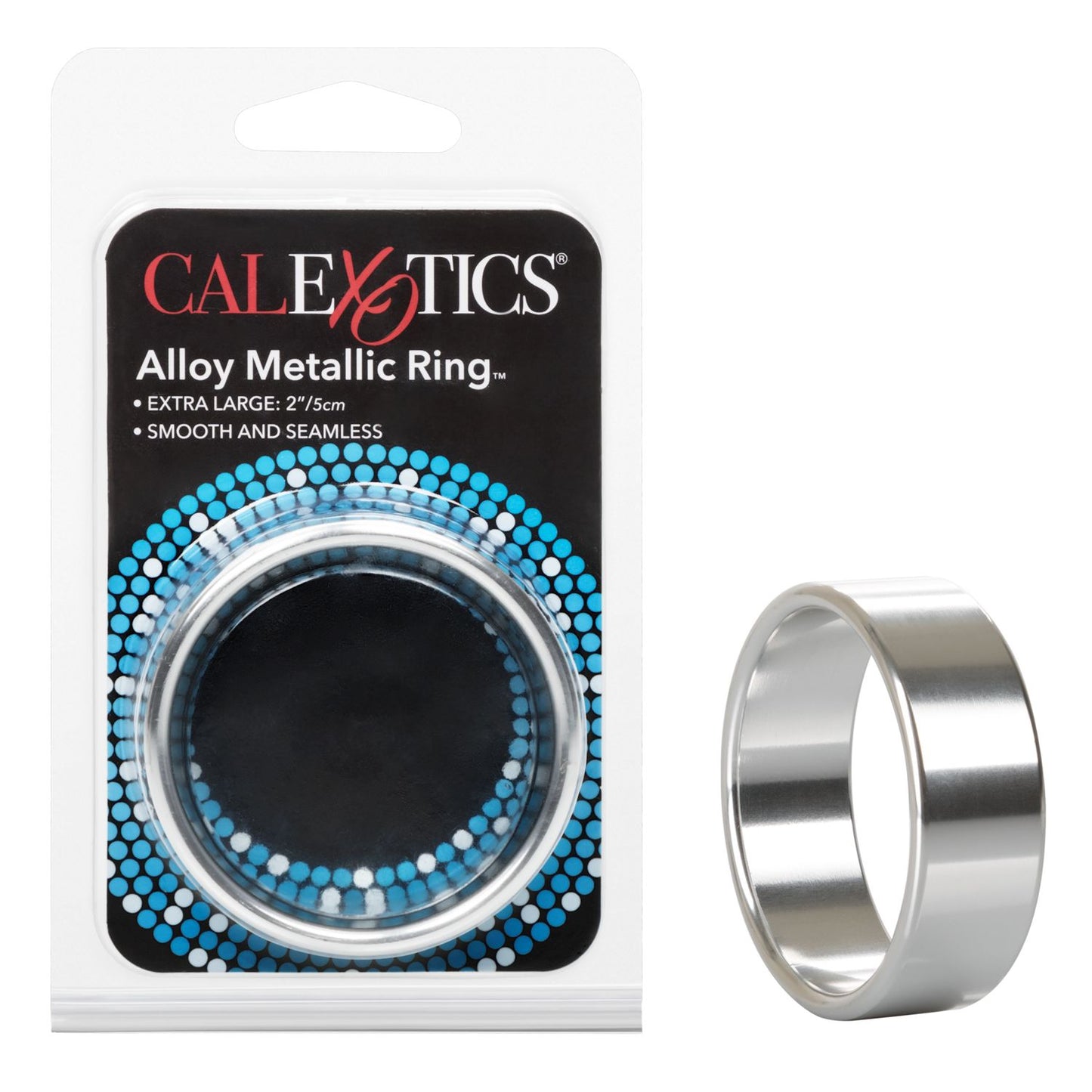 Anillo Extra Grande Cock Ring Metal Pene Prolonga Erección Alloy Metallic Ring Extra- Large