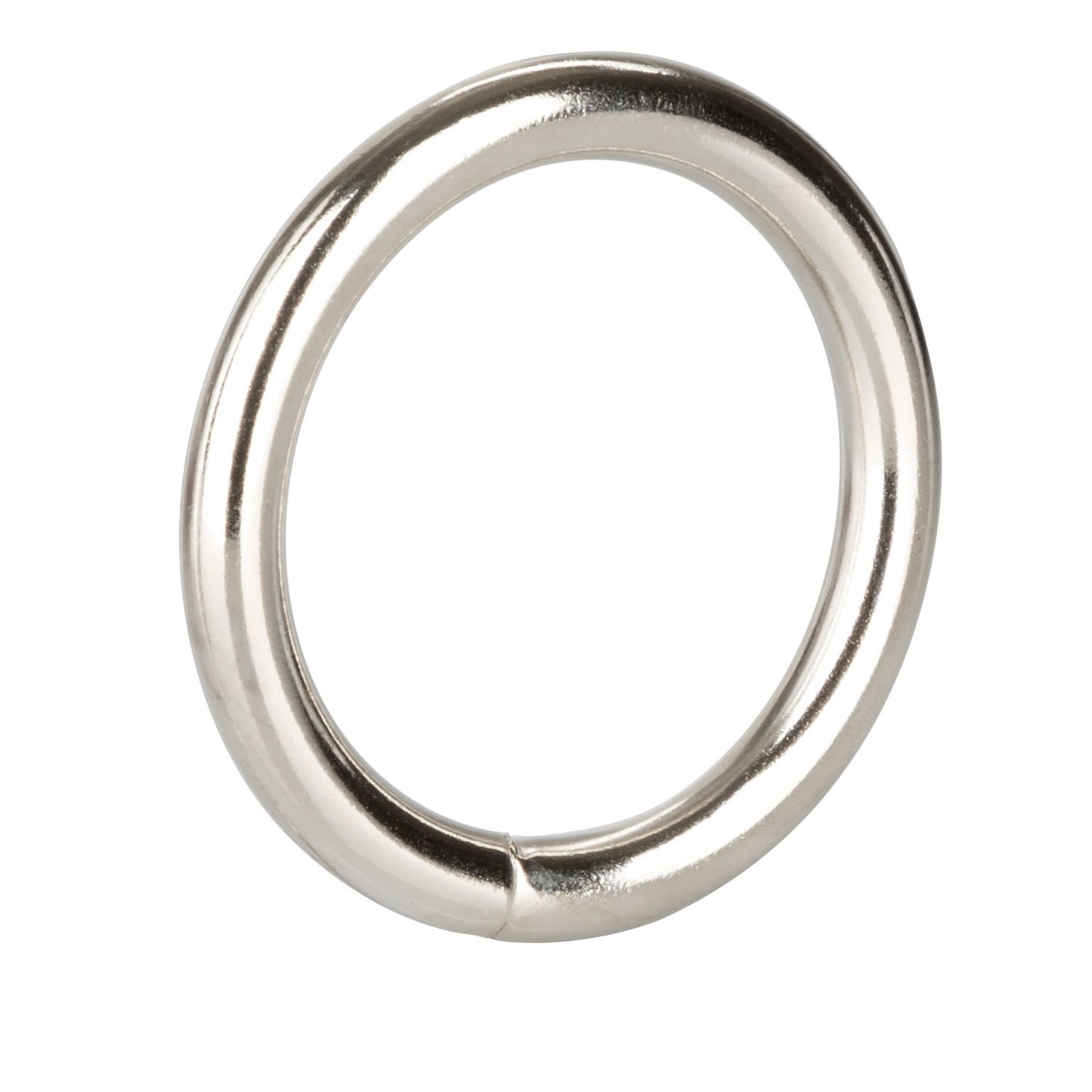 Anillo Metal Mediano Cock Ring Pene Prolonga Erección Silver Ring Medium