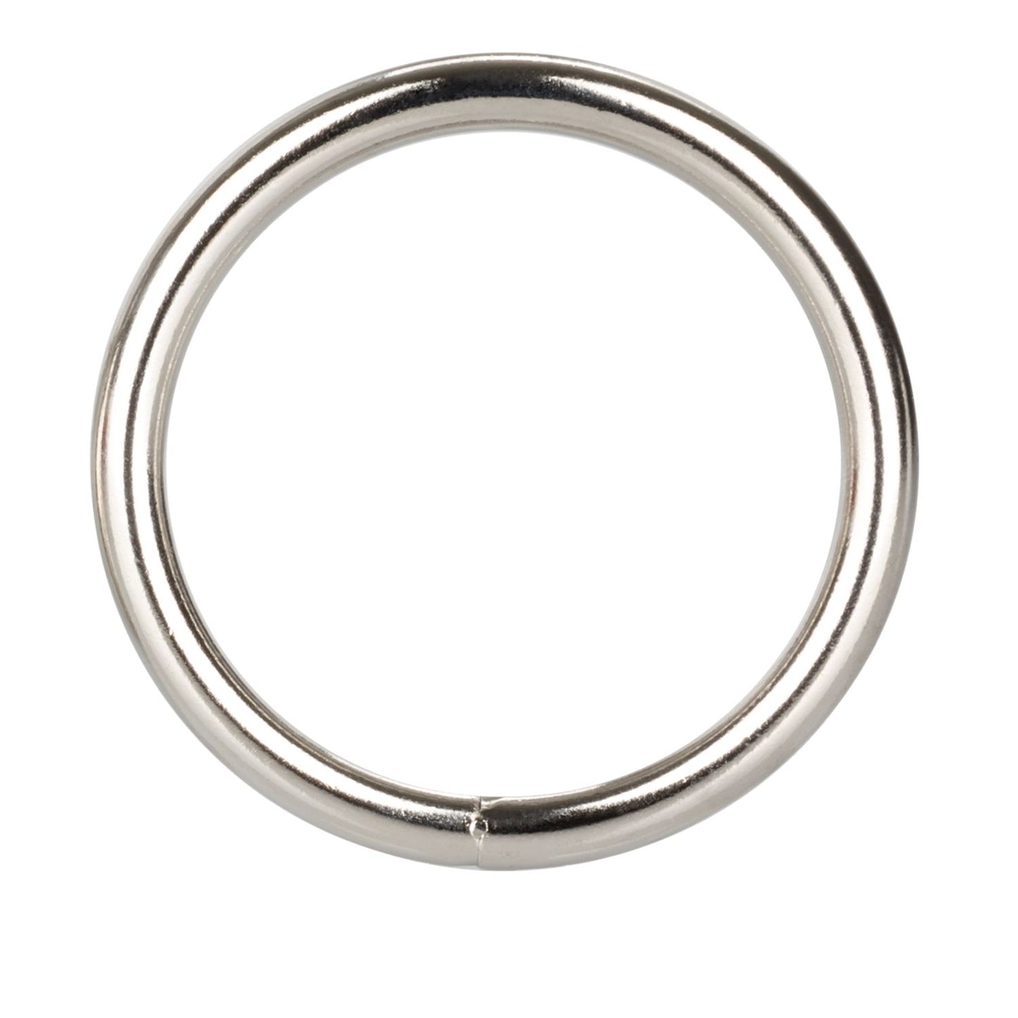Anillo Metal Grande Cock Ring Pene Prolonga Erección Silver Ring Large