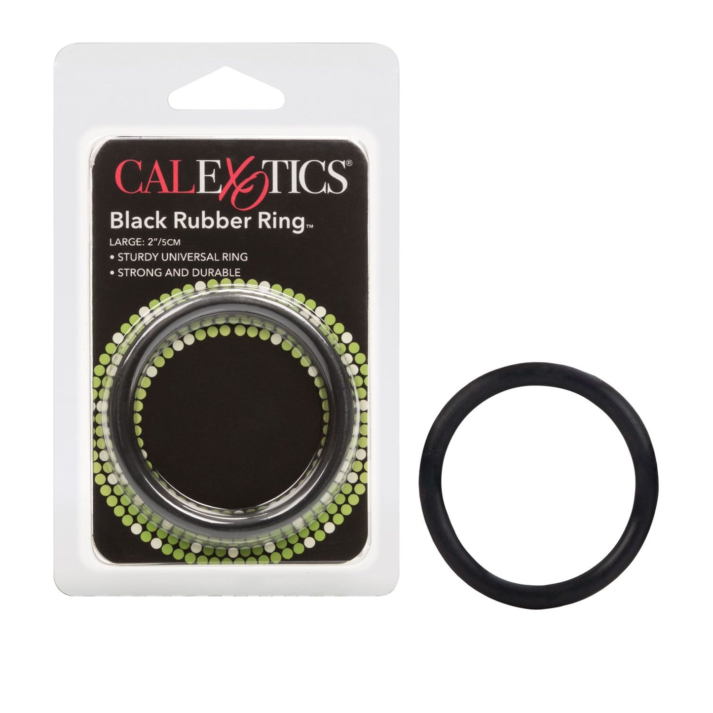Anillo Liga Pene Y Testiculos Elástico Potentes Erecciones Black Rubber Ring