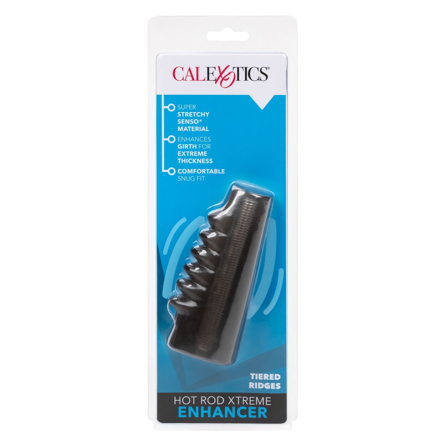 Extensión Media Funda Mediana De Pene Incrementa Textura Hot Rod Enhancer