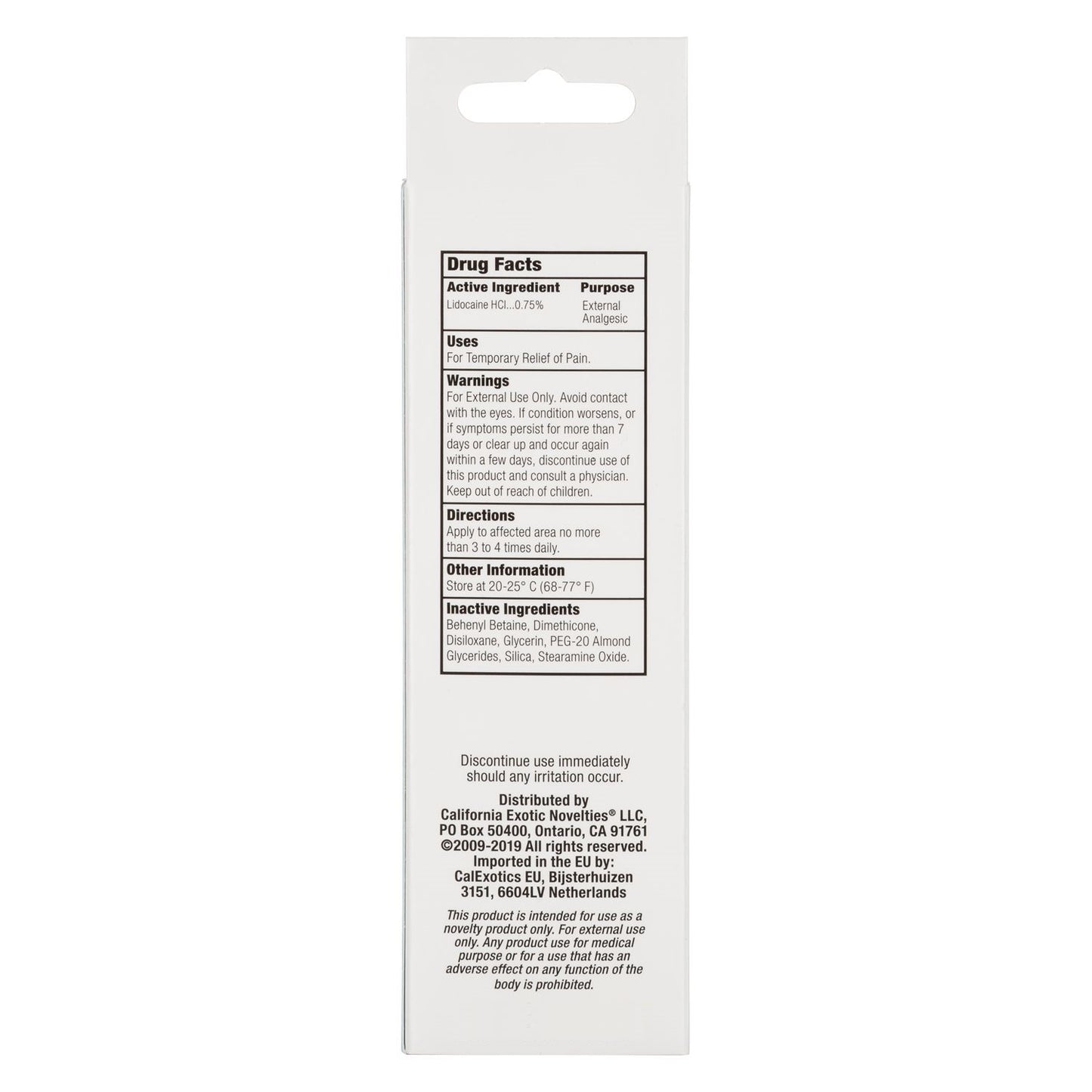 Gel Anal Desensibilizante Anal Eze 1.5oz Anorectal Benzocaína