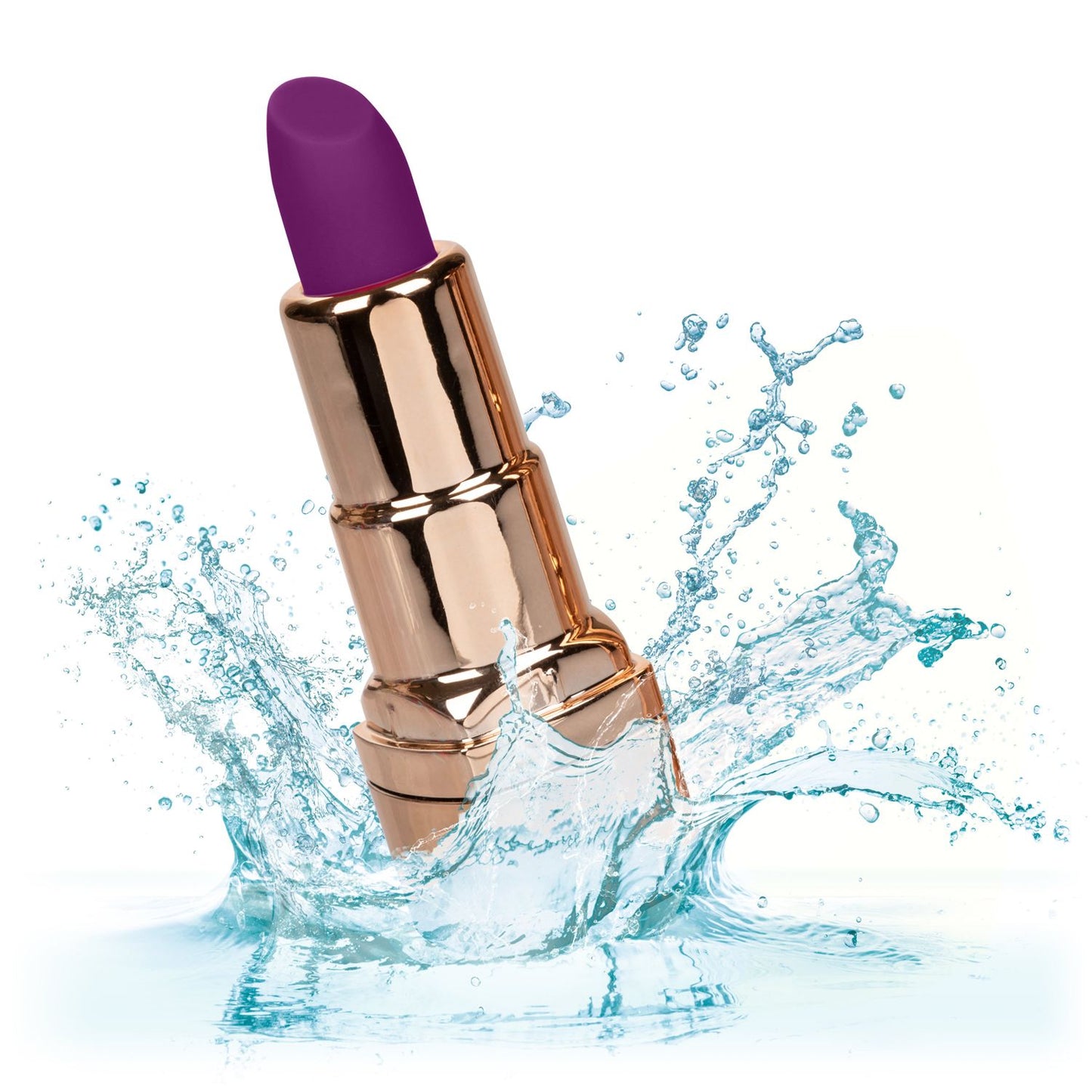 Mini Vibrador Labial con Vibracion Bala Estimulador Vaginal Vibrador Discreto Naughty Bits Bad Bitch Lipstick Vibrator