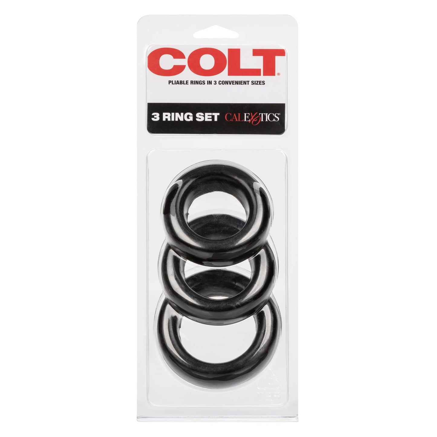 Anillos Extra Grandes, Anillo Set Pene Y Testículos Colt 3 Ring Set
