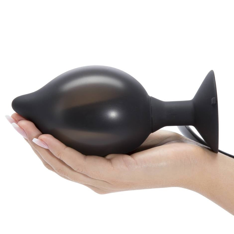 Anal Inflable Expandible Silicon Colt Medium Pumper Plug