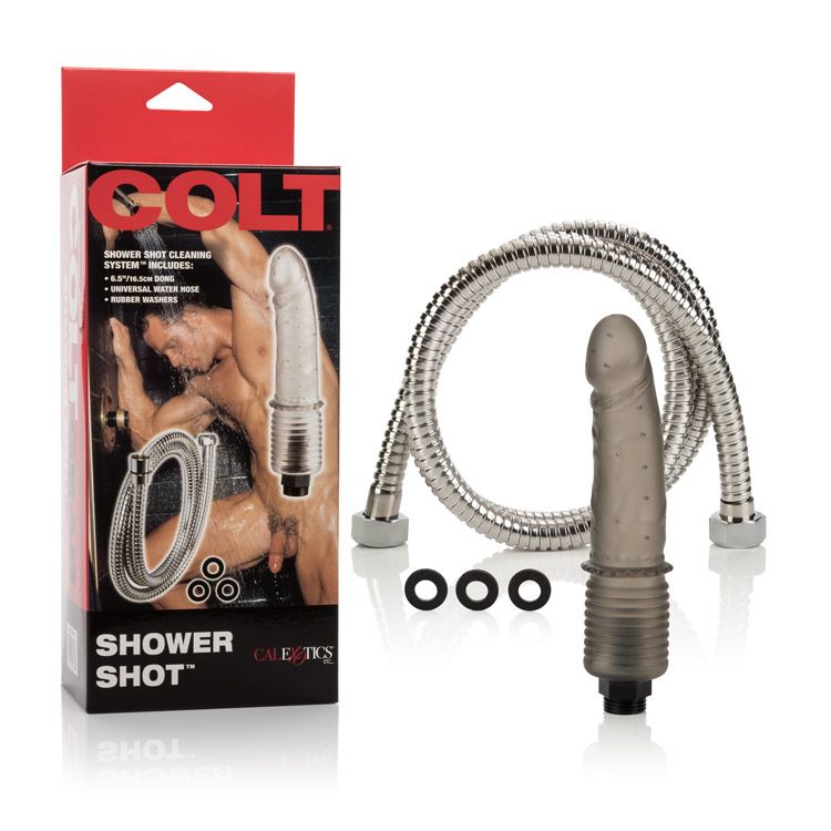 Ducha Anal Enema Desmontable Con Manguera Dildo COLT Shower Shot