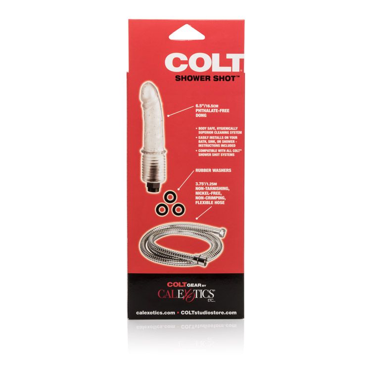 Ducha Anal Enema Desmontable Con Manguera Dildo COLT Shower Shot