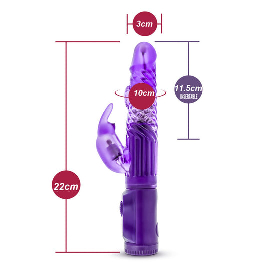 Vibrador Estimula Clitoris Vagina Principiante B Yours - Beginner's Bunny Purple