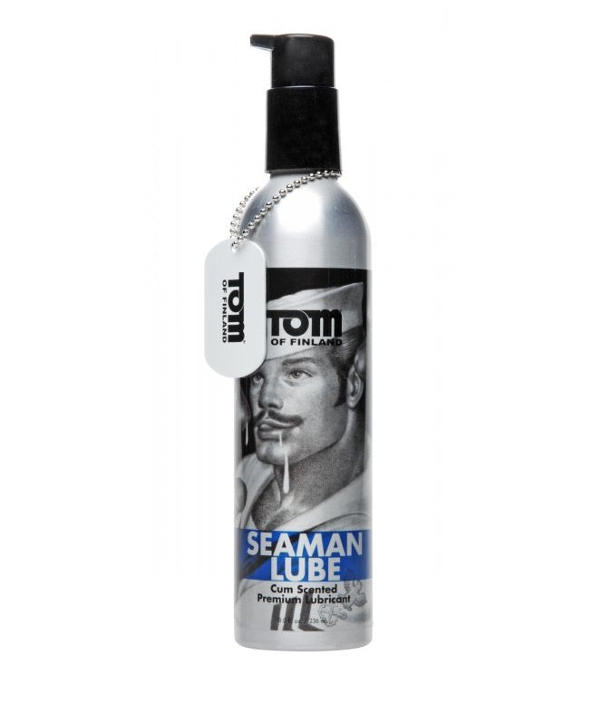 Lubricante Anal Tipo Semen Tom Of Finland 8oz Sensación Real Para Consolador Eyaculador