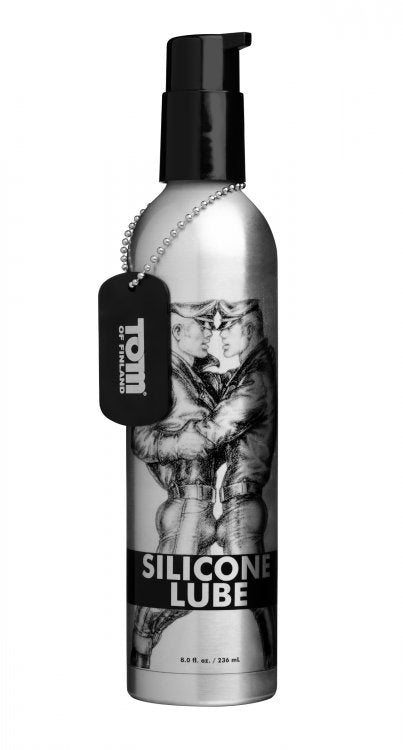 Lubricante Anal De Lujo 8oz Tom of Finland Silicone Based Lube