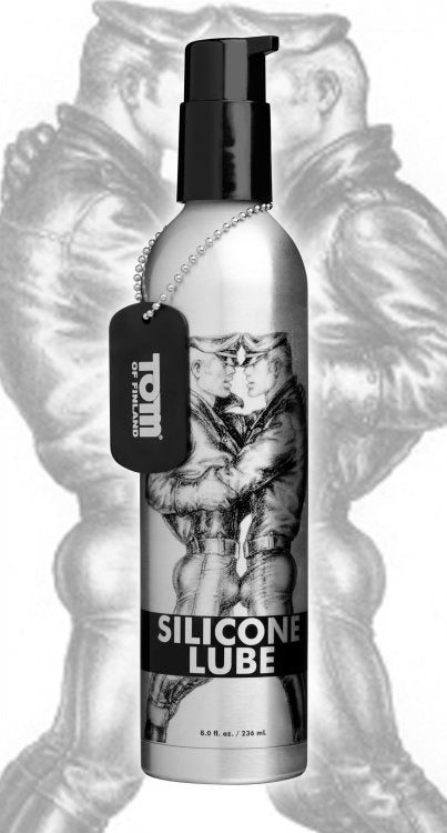 Lubricante Anal De Lujo 8oz Tom of Finland Silicone Based Lube