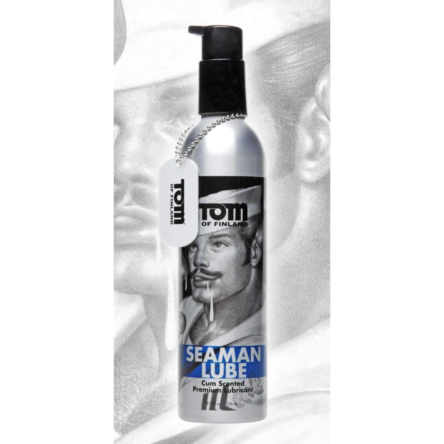 Lubricante Anal Tipo Semen Tom Of Finland 8oz Sensación Real Para Consolador Eyaculador