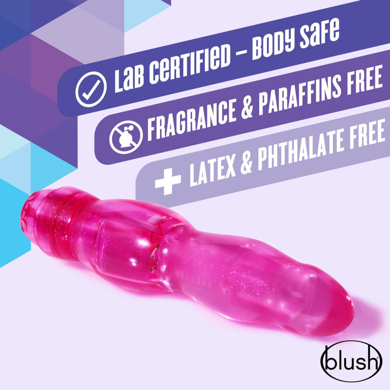 Vibrador Consolador Dildo Principiantes Muy Estimulante Naturally Yours - Bloom - Pink