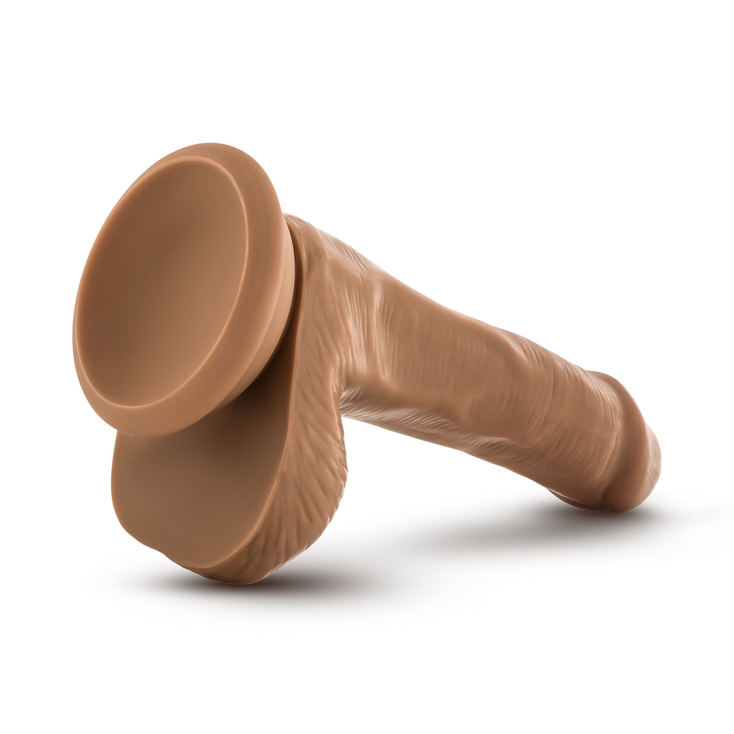 Dildo 15cm pequeño Realista Suave Consolador Moreno Loverboy - Captain Mike - Mocha