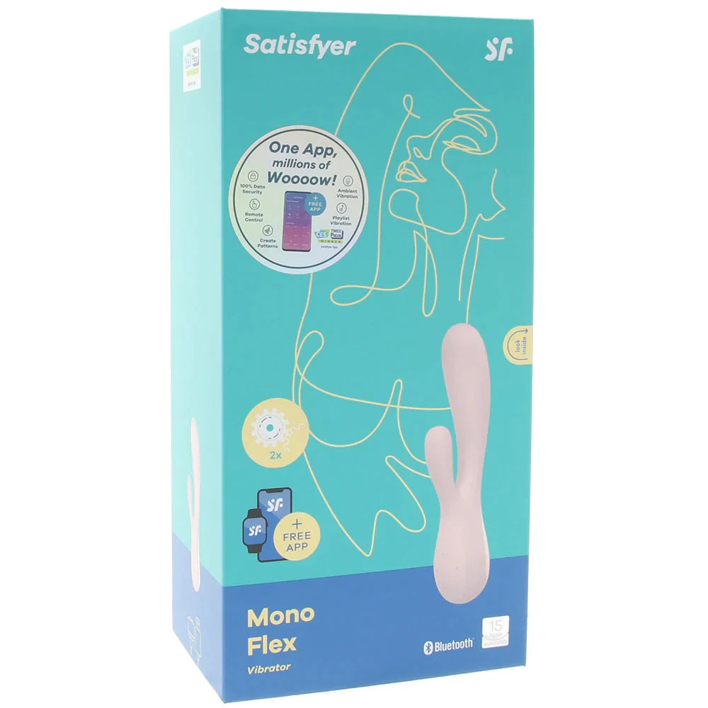 Copia de Vibrador Estimula Clitoris Punto G Satisfyer Mono Flex Vibe