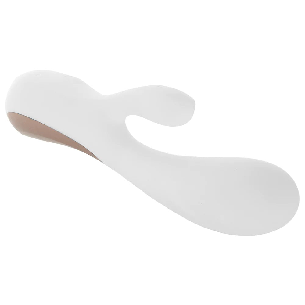 Vibrador Estimula Clitoris Punto G Satisfyer Mono Flex Vibe Blanco