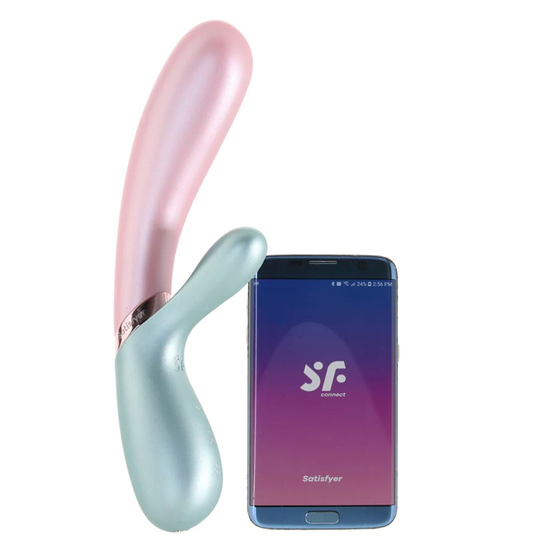 Vibrador Clitoris Punto G Control por App SATISFYER - HOT LOVER - GREEN