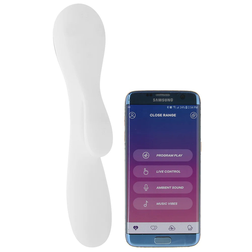 Vibrador Estimula Clitoris Punto G Satisfyer Mono Flex Vibe Blanco