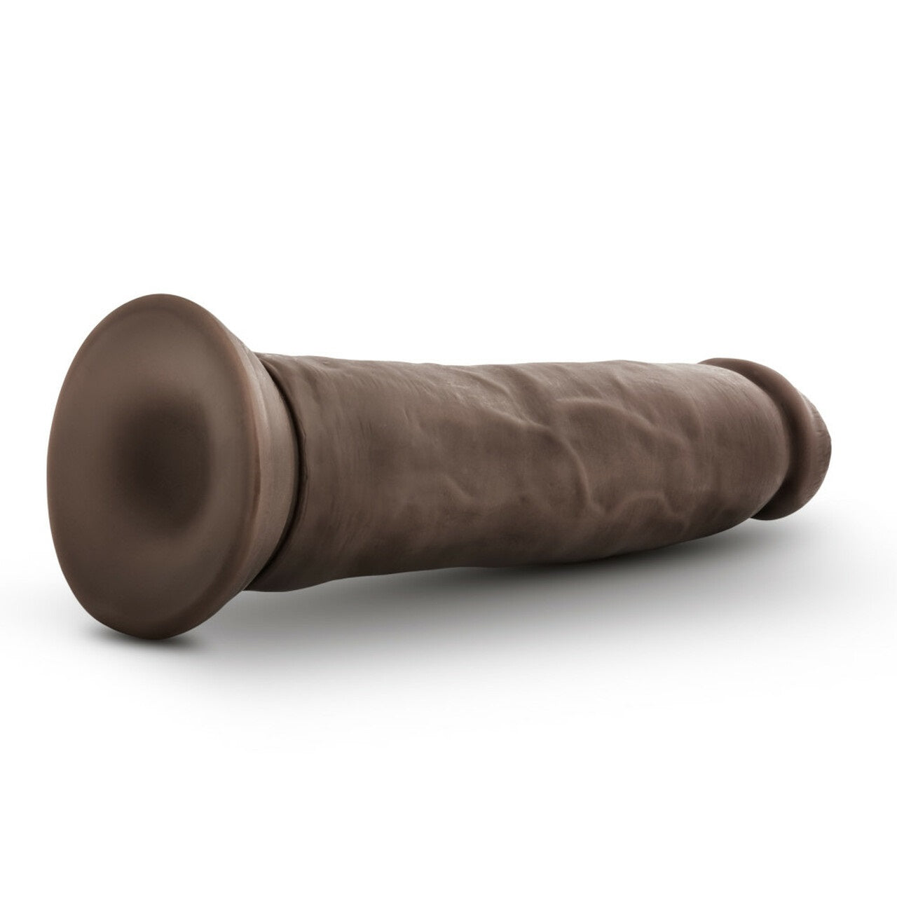 Consolador Grande Dildo Largo Realista 22cm Flexible Dr. Skin - 9.5 Inch Cock - Chocolate
