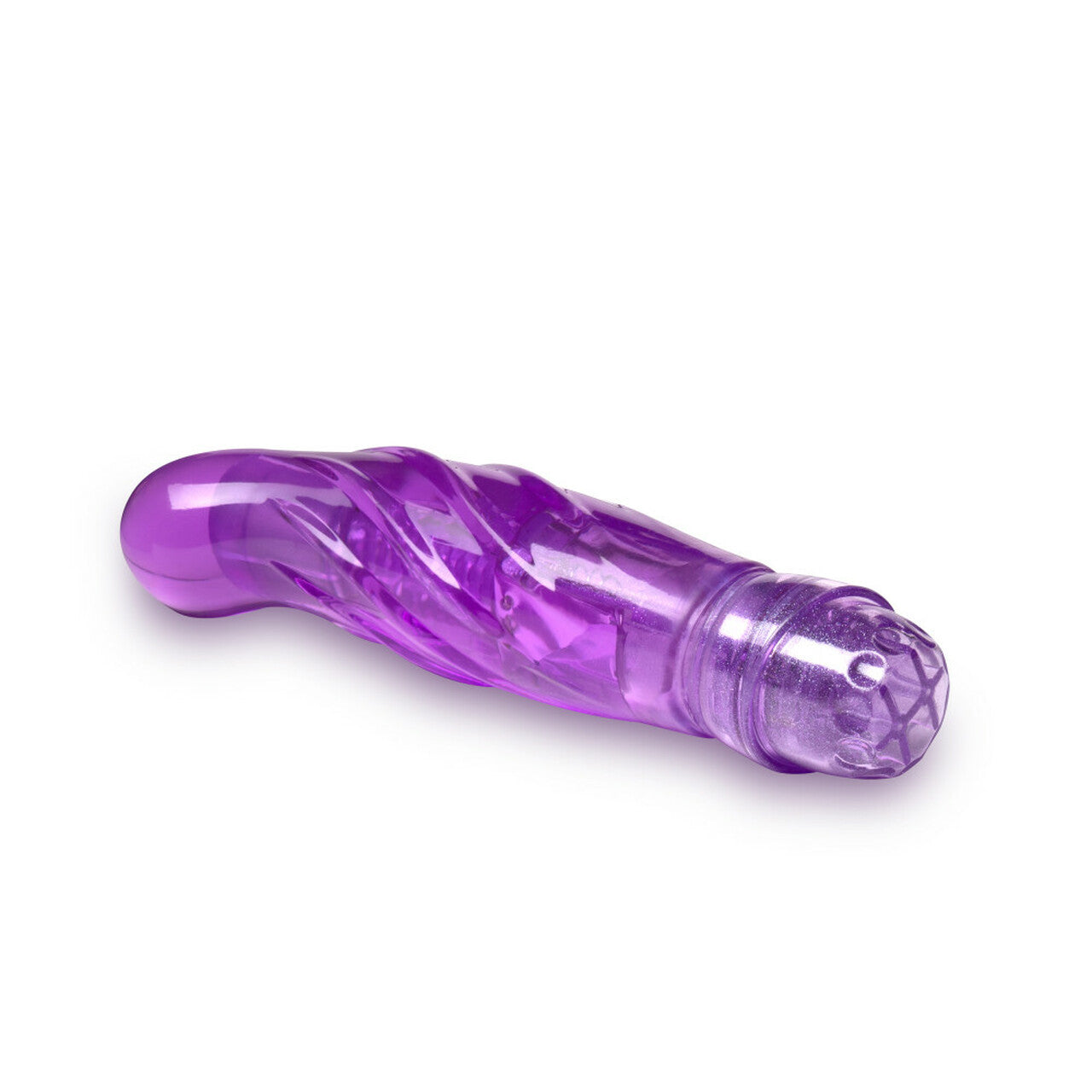 Vibrador Consolador Dildo 17cm Principiante Estimula Punto G Naturally Yours - Bachata - Purple