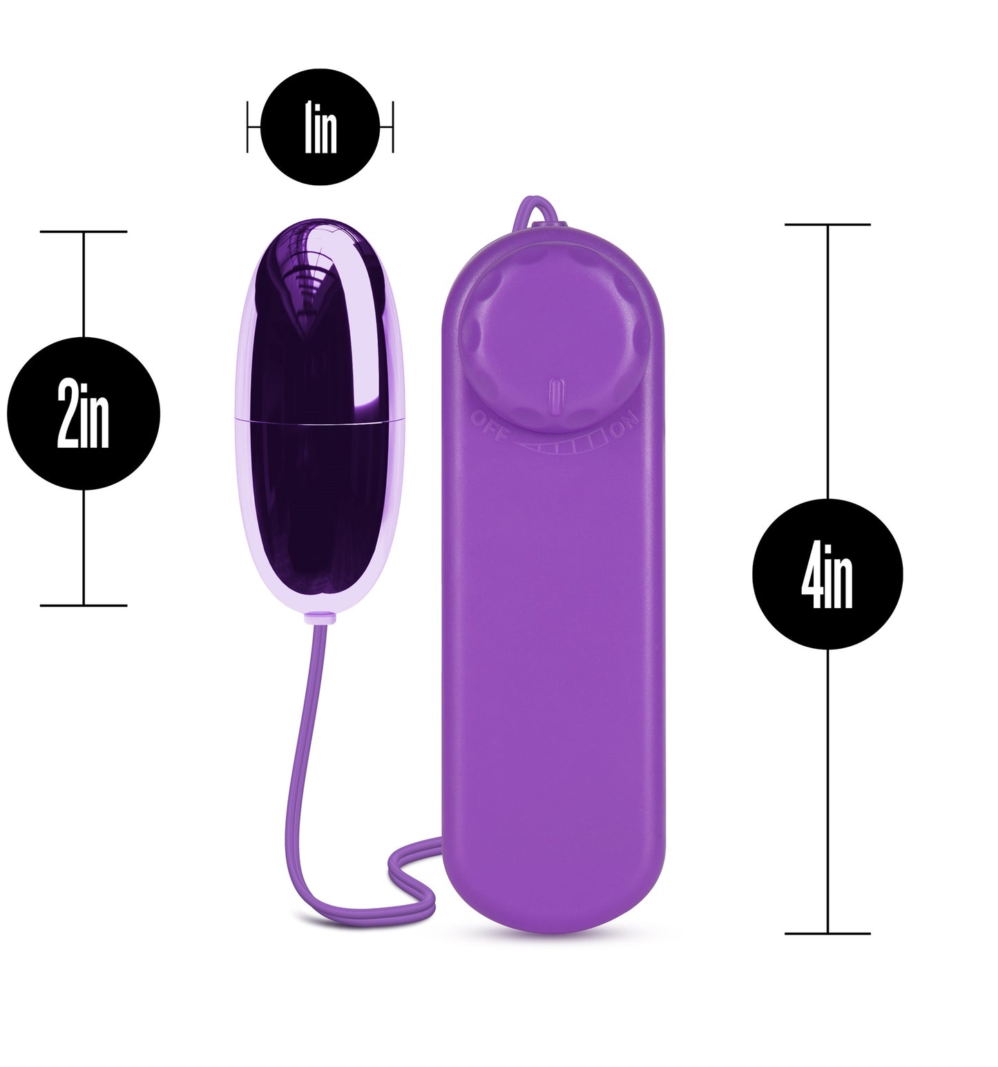 Vibrador Bala Vaginal Discreto Consolador Huevo B Yours – Power Bullet