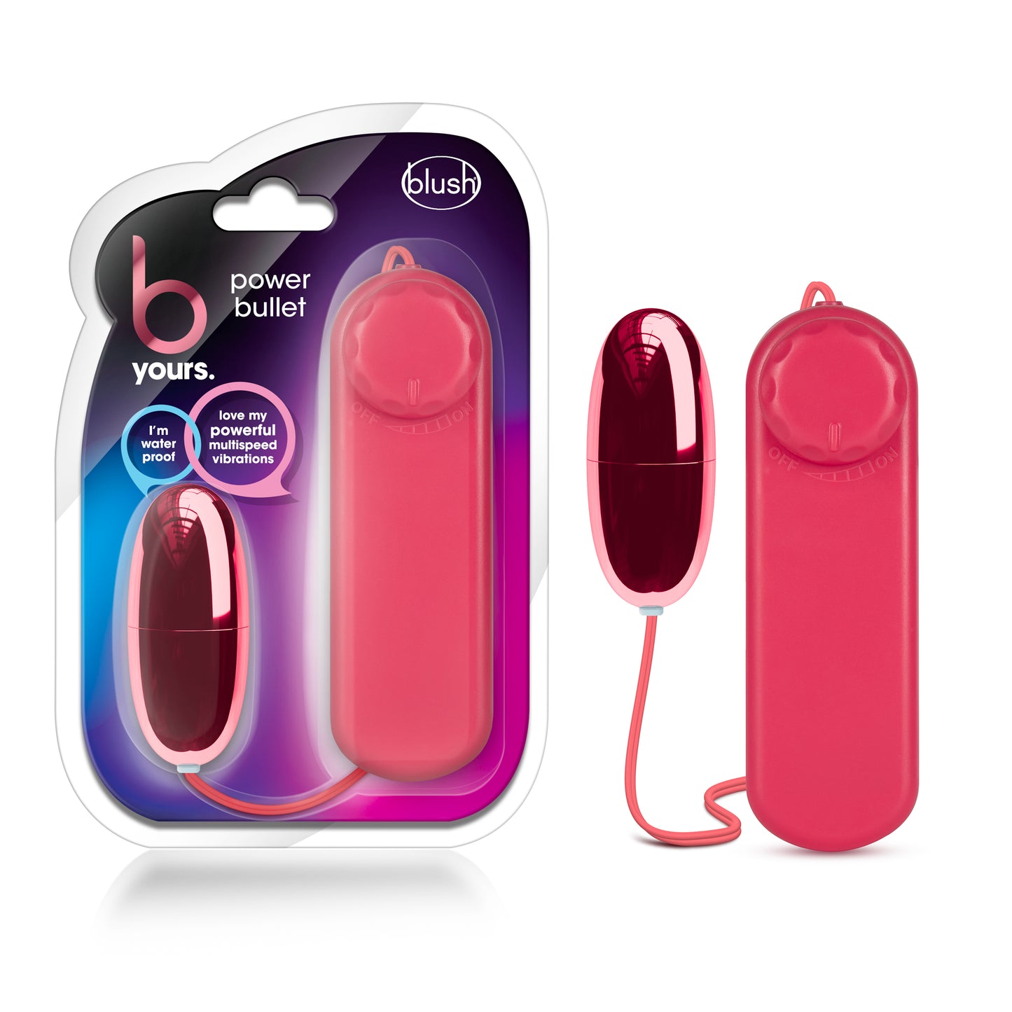 Vibrador Bala Vaginal Discreto Consolador Huevo B Yours – Power Bullet Cereza