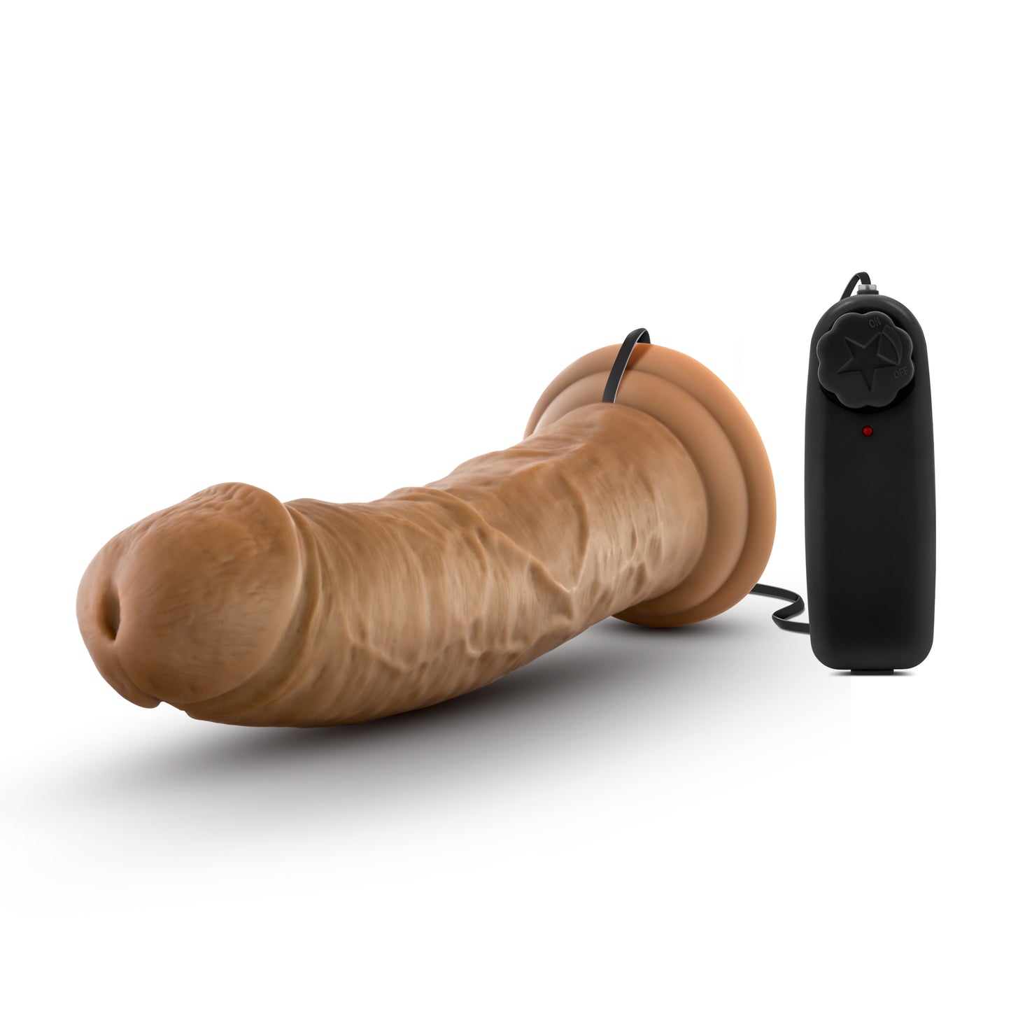 Vibrador Dildo Consolador 20cm, Control Remoto, copa de succión Dr Skin