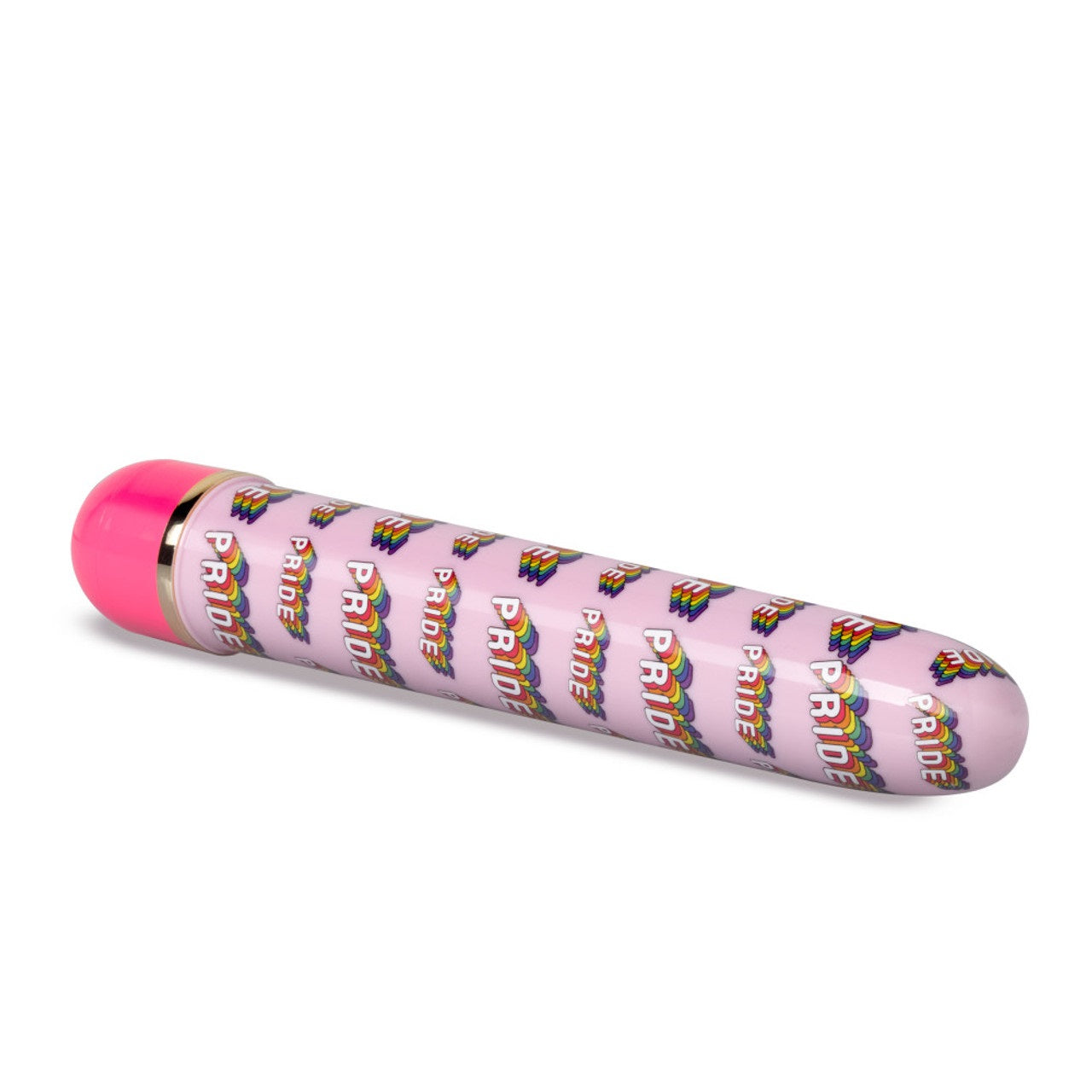 Vibración Delgada Larga Estimulador Anal Vaginal Vibrador Unisex 17cm Pride Vibe - Pink