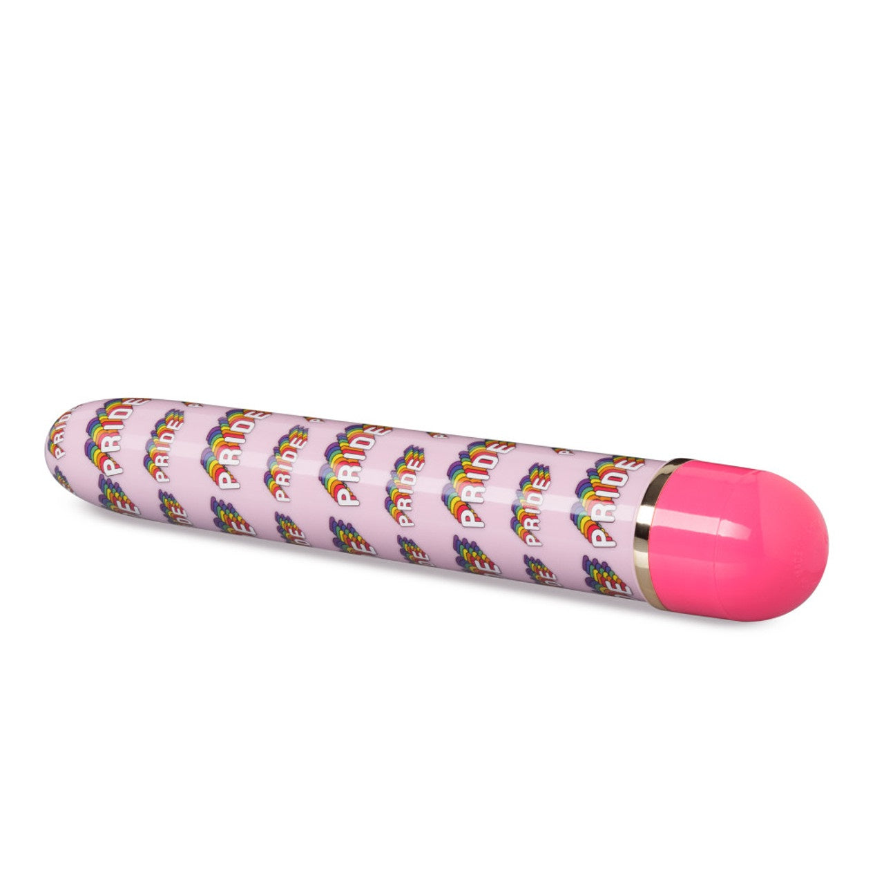 Vibración Delgada Larga Estimulador Anal Vaginal Vibrador Unisex 17cm Pride Vibe - Pink