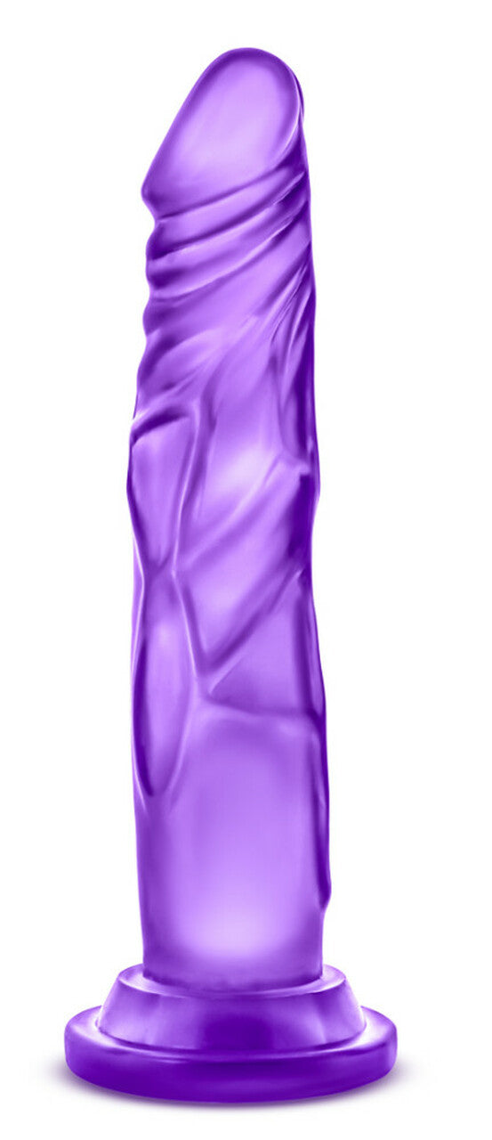 Dildo Consolador 15cm Realista Jelly Anal Vaginal B Yours - Sweet n Hard 5 - Purple