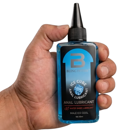 Lubricante Anal Being Fetish Ice Cube Efecto Frío 85ml