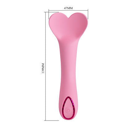 Vibrador Super Potente Recargable Silicona Dj Cock Pretty Love Extreme Series Dj Cock Super-power Clitoral Vibrator