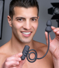 Anillo Vibrador Para Pene Con Estimulador Anal Adventures