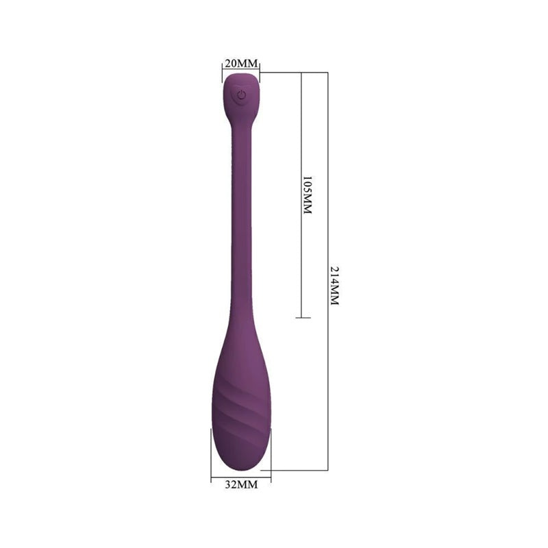 Vibrador Recargable Control Por Aplicacion App Pretty Love Leviathan Estimulador & Vibrador App Larga Distancia