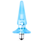 Plug Dilatador Anal Vibrador Ideal Para Principiantes Unisex Azul Claro