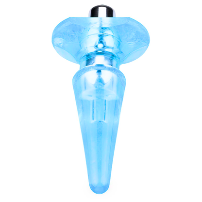 Plug Dilatador Anal Vibrador Ideal Para Principiantes Unisex Azul Claro