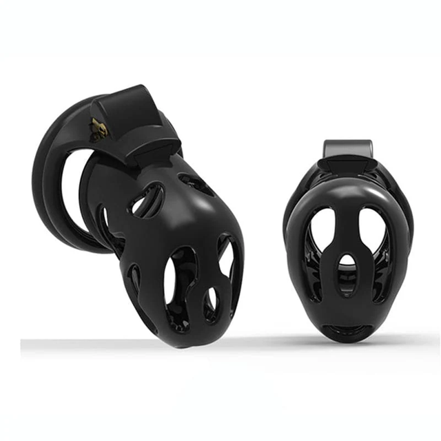 Jaula De Bloqueo Para Pene Castidad Curved Ghost Chastity Cage