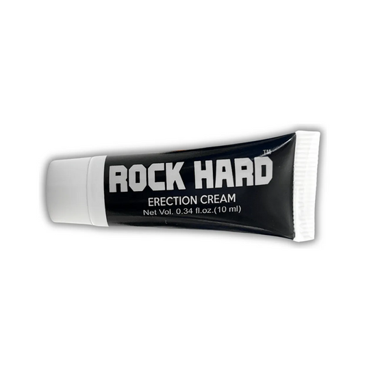 Lubricante Intimo Rock Hard Erection 10ml Crema Masculina Sin Sabor