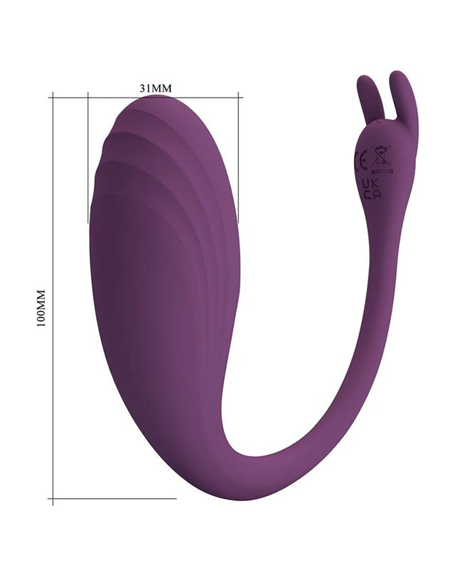 Vibrador Recargable Control Por Aplicación App Pretty Love - Catalina Estimulador & Vibrador App Larga Distancia