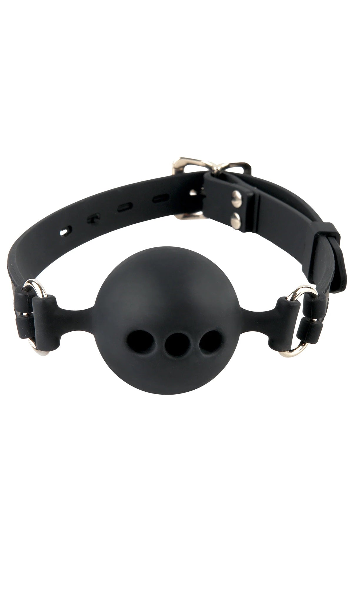 Mordaza Respirable Ajustable Bdsm Boundage Sumisión Fetish Fantasy Extreme - Silicone Breathable Ball Gag Small