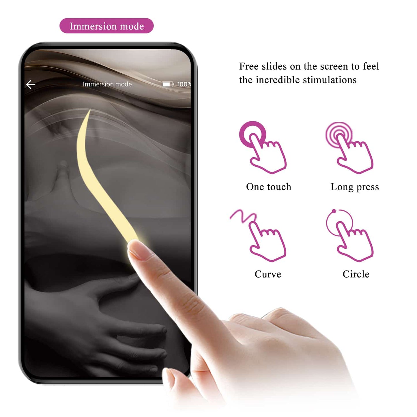 Huevo Vibrador Recargable Control Remoto Por Aplicación App Estimulador & Vibrador App Larga Distancia Pretty Love – Doreen