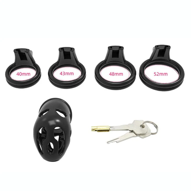 Jaula De Bloqueo Para Pene Castidad Curved Ghost Chastity Cage