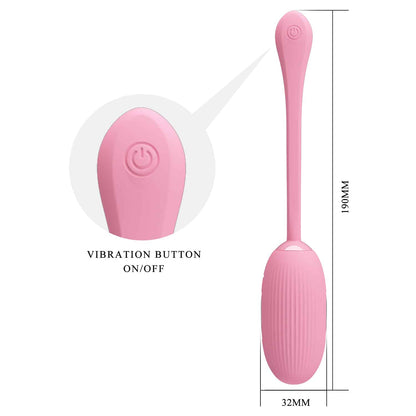 Huevo Vibrador Recargable Control Remoto Por Aplicación App Estimulador & Vibrador App Larga Distancia Pretty Love – Doreen